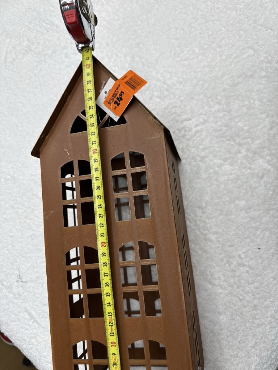 Alle Dekorationen: Maison décorative en métal marron – Neu und originalverpackt aus Chenens von anasantos90 5