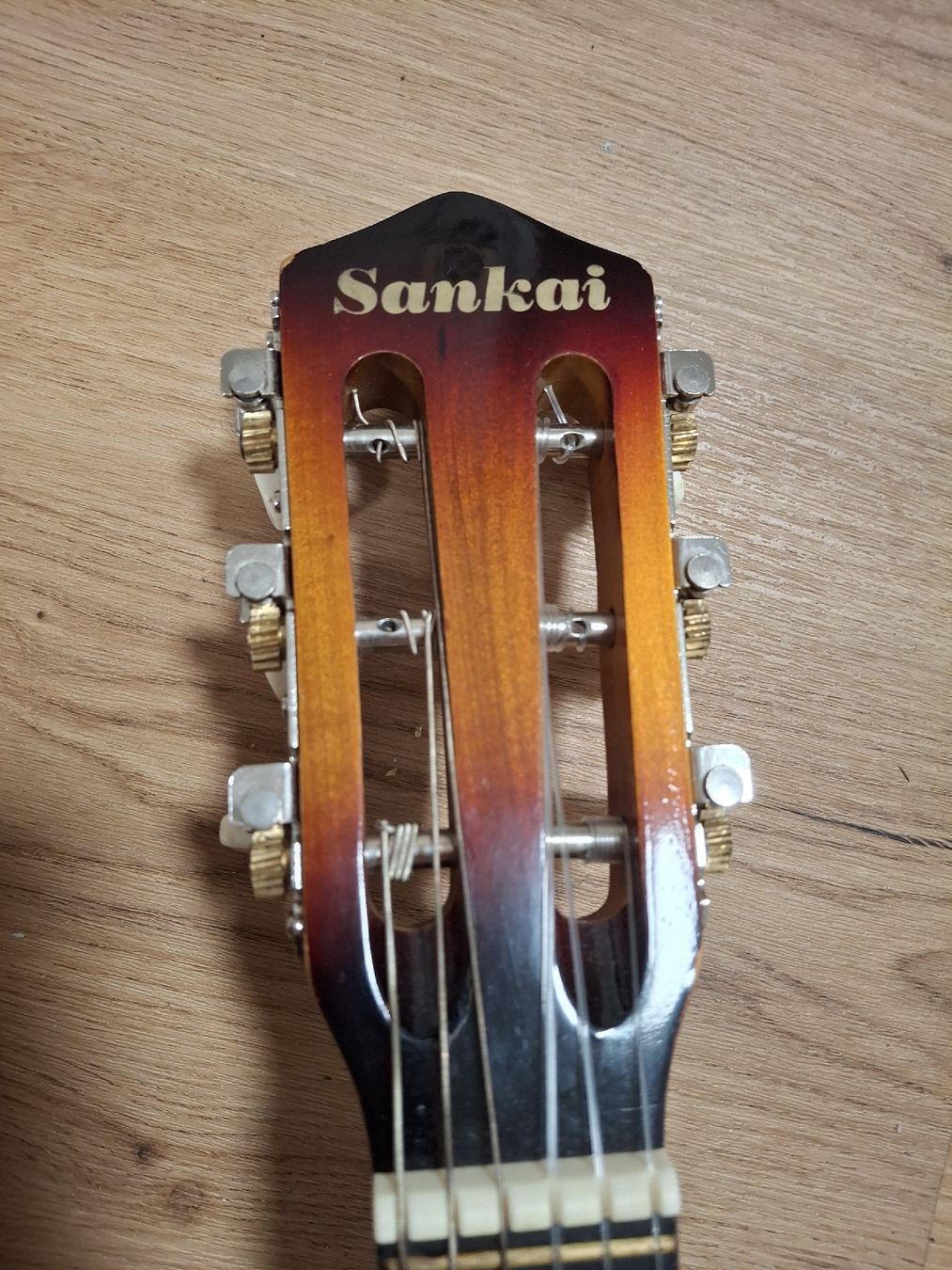 Strumenti musicali: Sankai Akustikgitarre mit Tasche  – Usato da Bäriswil BE venduto da vonys 5