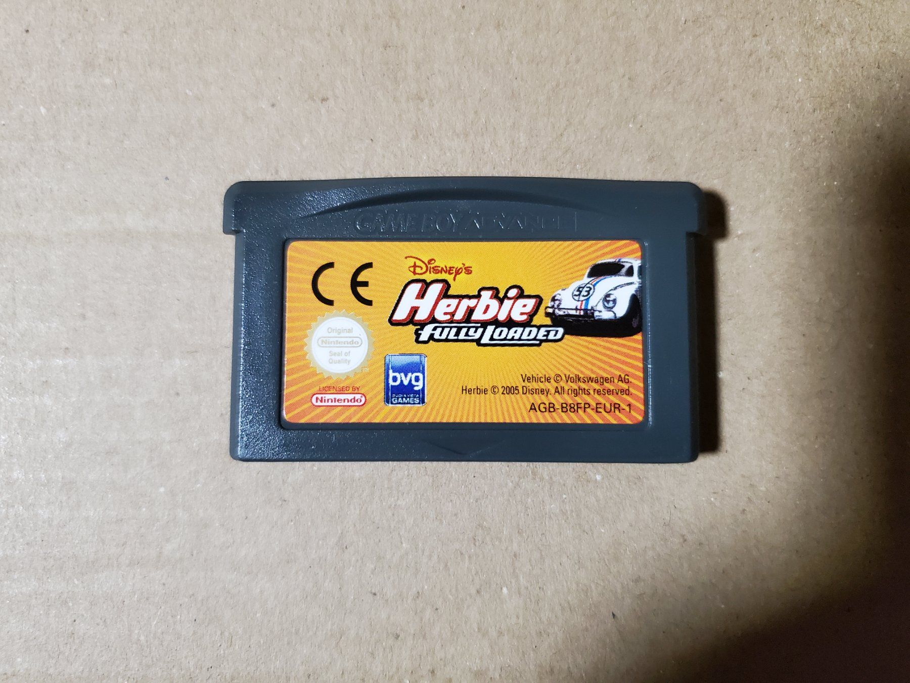 Nintendo Giochi: Disney's Herbie Fully Loaded GameBoy Advance – Usato da Sion venduto da Audrey2780