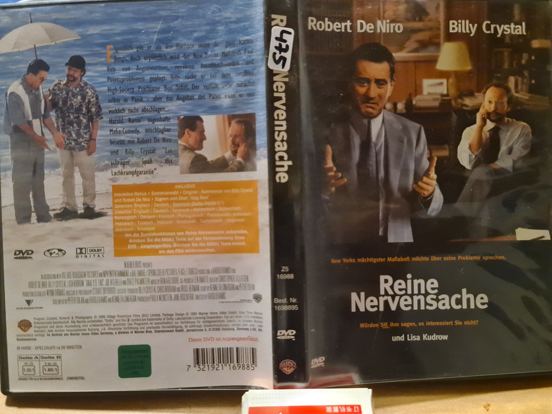 Tutti i DVDs: Reine Nervensache DVD mit Robert De niro – Usato da Dintikon venduto da Vexi