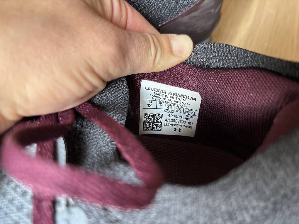 Under Armour Scarpe da uomo: Under Armour Sneakers Gr. 46 – Usato da Thun venduto da nad_bnh5 2