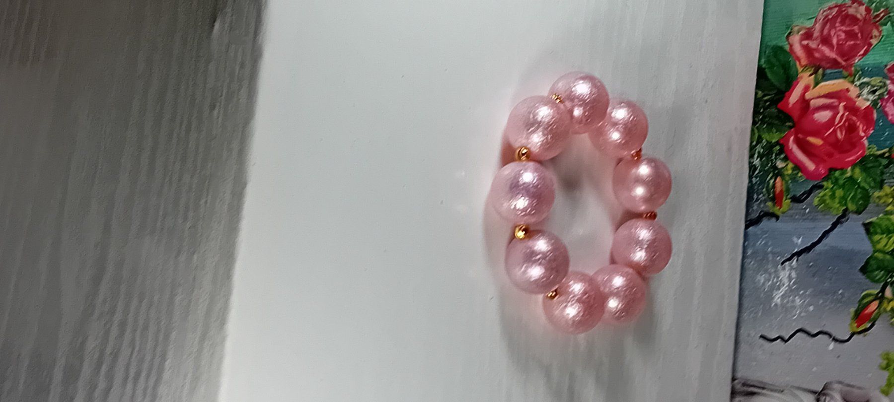 Bracelets: armband modeschmuck,,,,roserot,,matt – Neuf (Voir description) à Basel par bij_5hqd 1