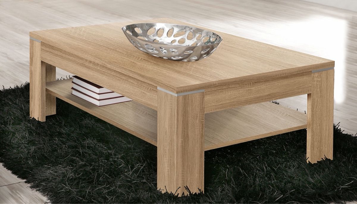 Conforama Tische: Solid Oak Coffee Table - Stylish Addition for Your Home – Gebraucht aus Kriens von sar_c22z 1