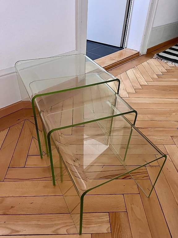 Tavoli: Satztische Plexiglas vintage – Usato da Luzern venduto da lar_nl6z