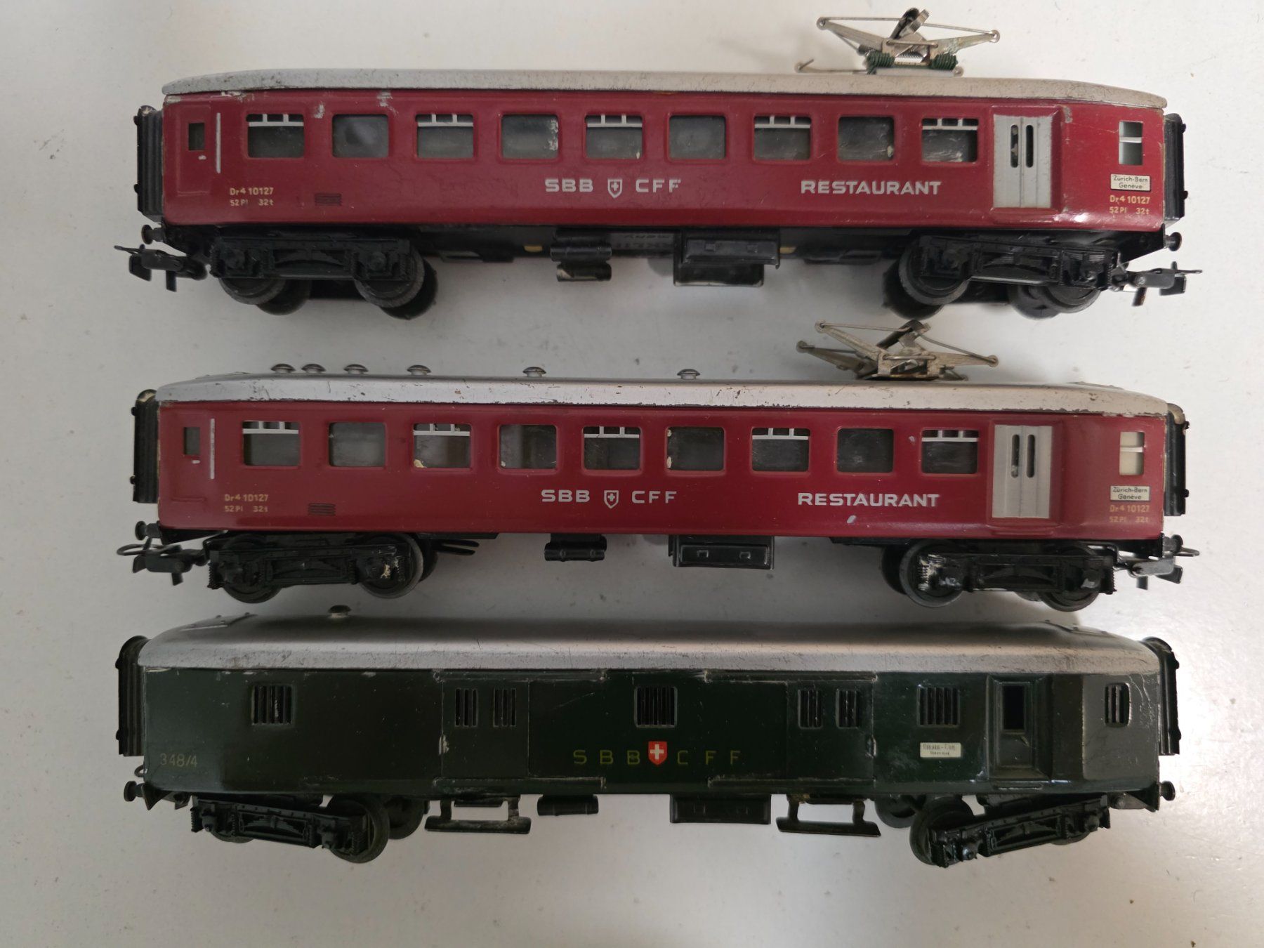 Märklin Modelleisenbahnen: Märklin 3 voitures CFF dès 1.-fr – Gebraucht aus bassecourt von Paolo101