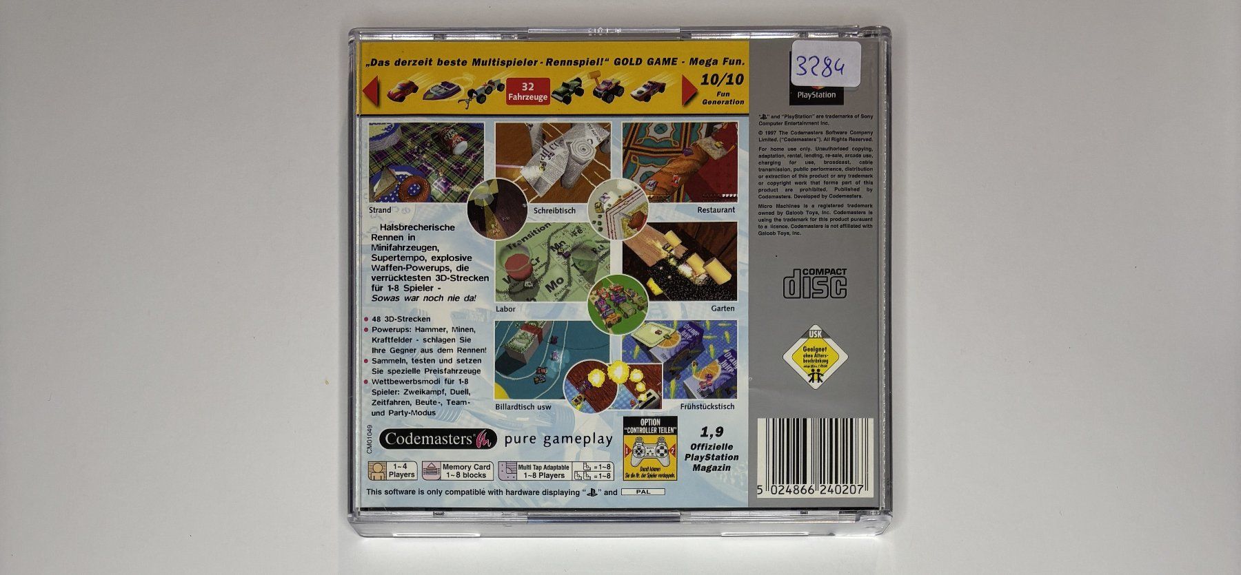 Sony Giochi: PS1 - Micro Machines V3 – Usato da Allschwil venduto da Bullach 2