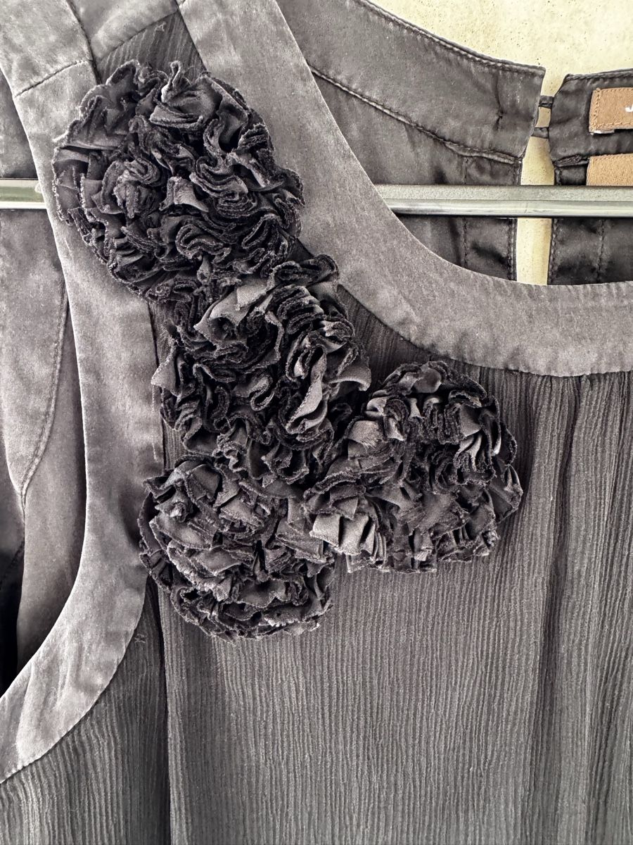 Tops: Schwarze Bluse Gr 38 aus Seide 100% – Gebraucht aus Zürich von Manubene 2
