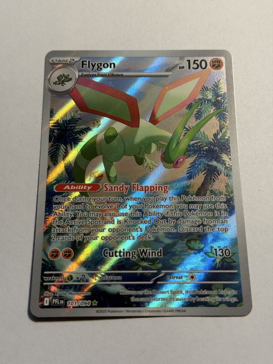 Pokémon Carte collezionabili: Pokemon Flygon AR 101/094 EN – Usato da Uster venduto da l_cards 1