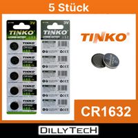 Tinko CR1632 Knopfzellenbatterie - 5 Stk.