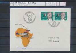 1977 Mittelholzer - Gedenkflug, "Zürich - Nairobi"