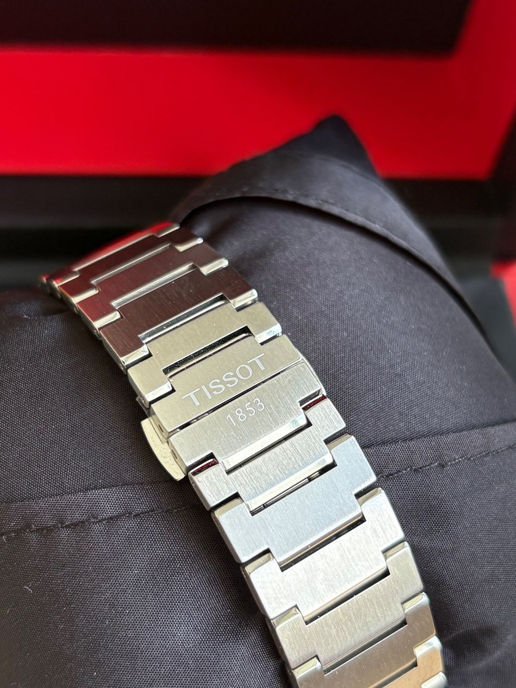 Tissot Orologi: TISSOT PRX 42mm Chronograph Automatic Fullset NEU – Nuovo e nell'imballaggio originale da Birsfelden venduto da Mynos 7