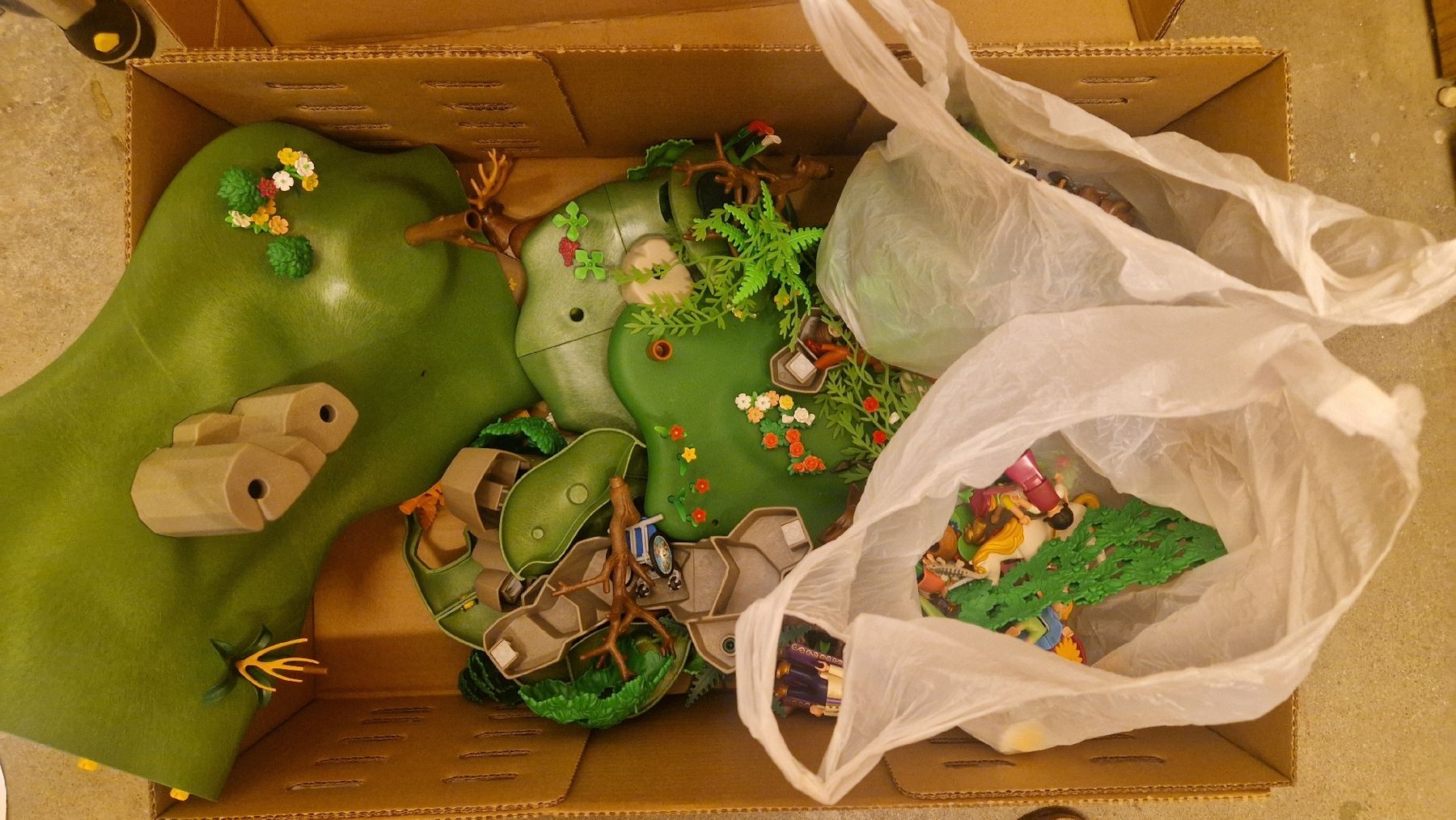 Playmobil Giocattoli: 1 Schachtel Playmobil divers – Usato da Reinach BL venduto da Tinkerbelly27