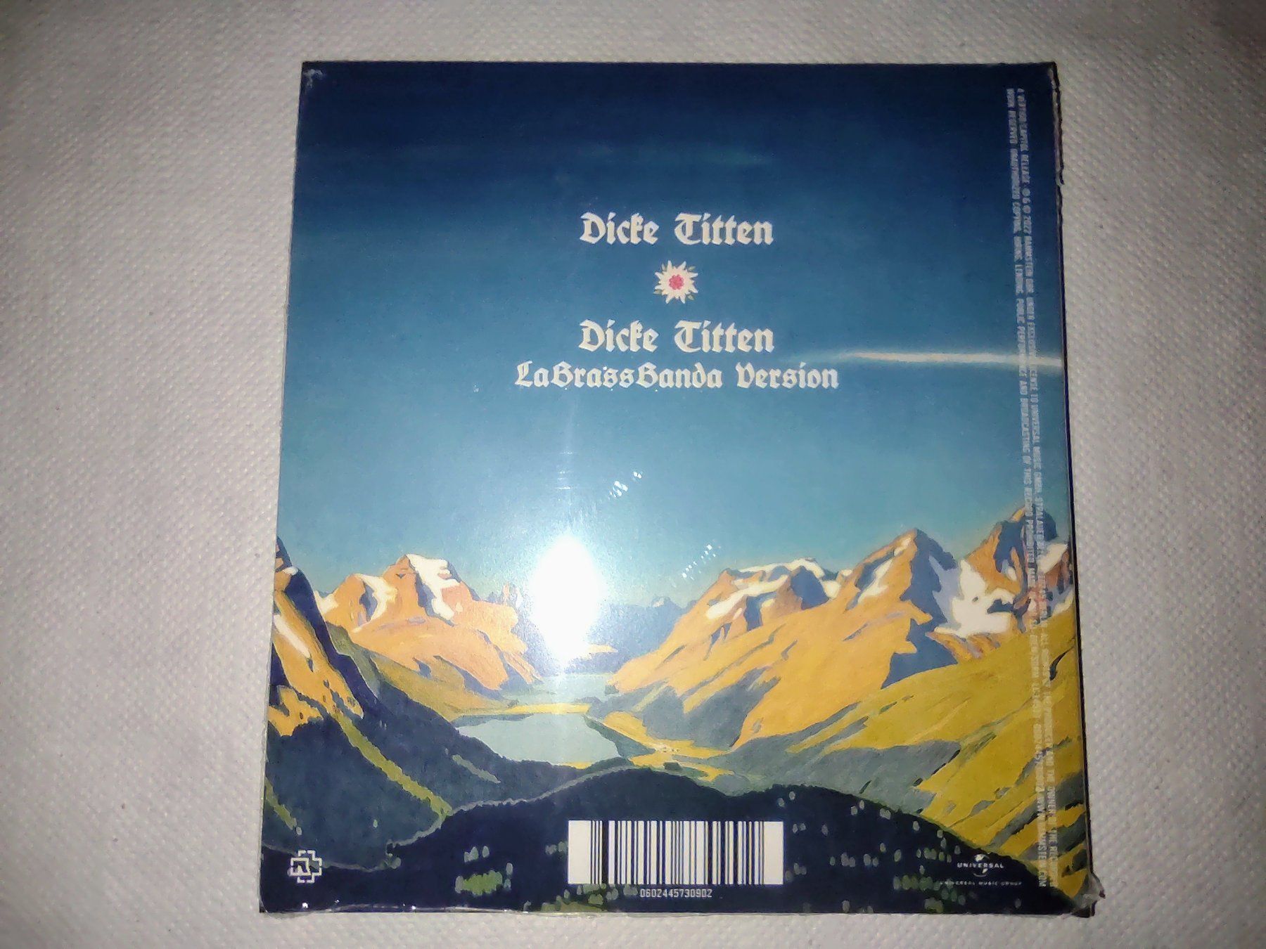 CD: RAMMSTEIN SINGLE CD ** DICKE TITTEN ** NEU ** LINDEMANN – Nuovo e nell'imballaggio originale da Lupfig venduto da Womewome 1