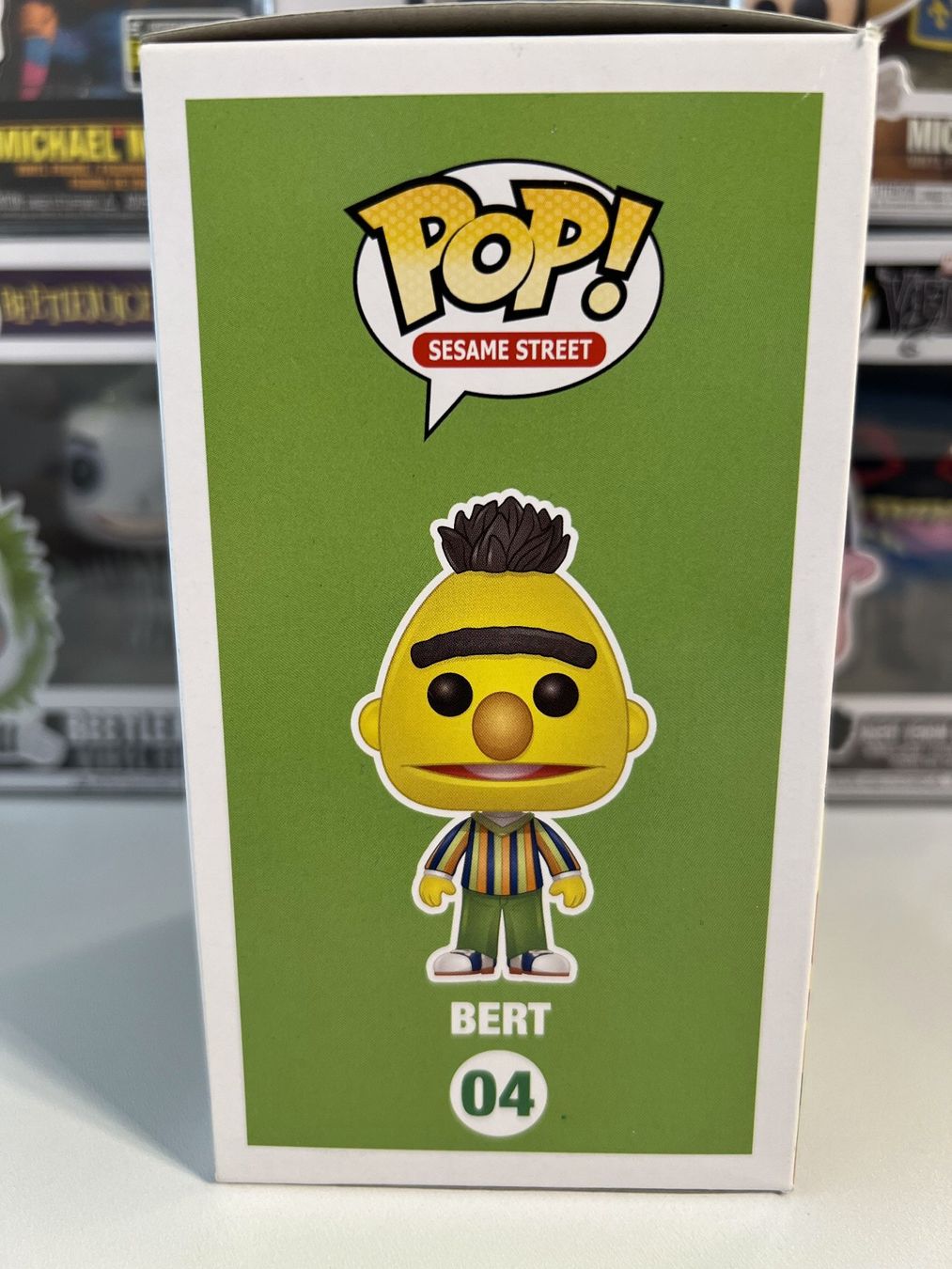 Funko Statuette: Funko POP! Rue Sésame Bert Edition Limitée Floquée – Usato da Le Mouret venduto da perfectbijou 1