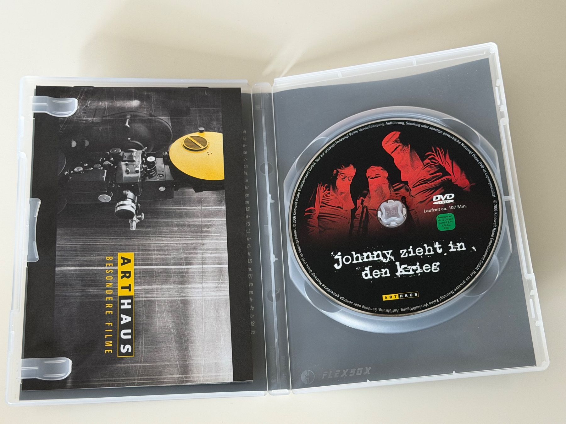 Tutti i DVDs: Johnny Zieht in den Krieg DVD – Usato da Altstätten SG venduto da sheamus 2