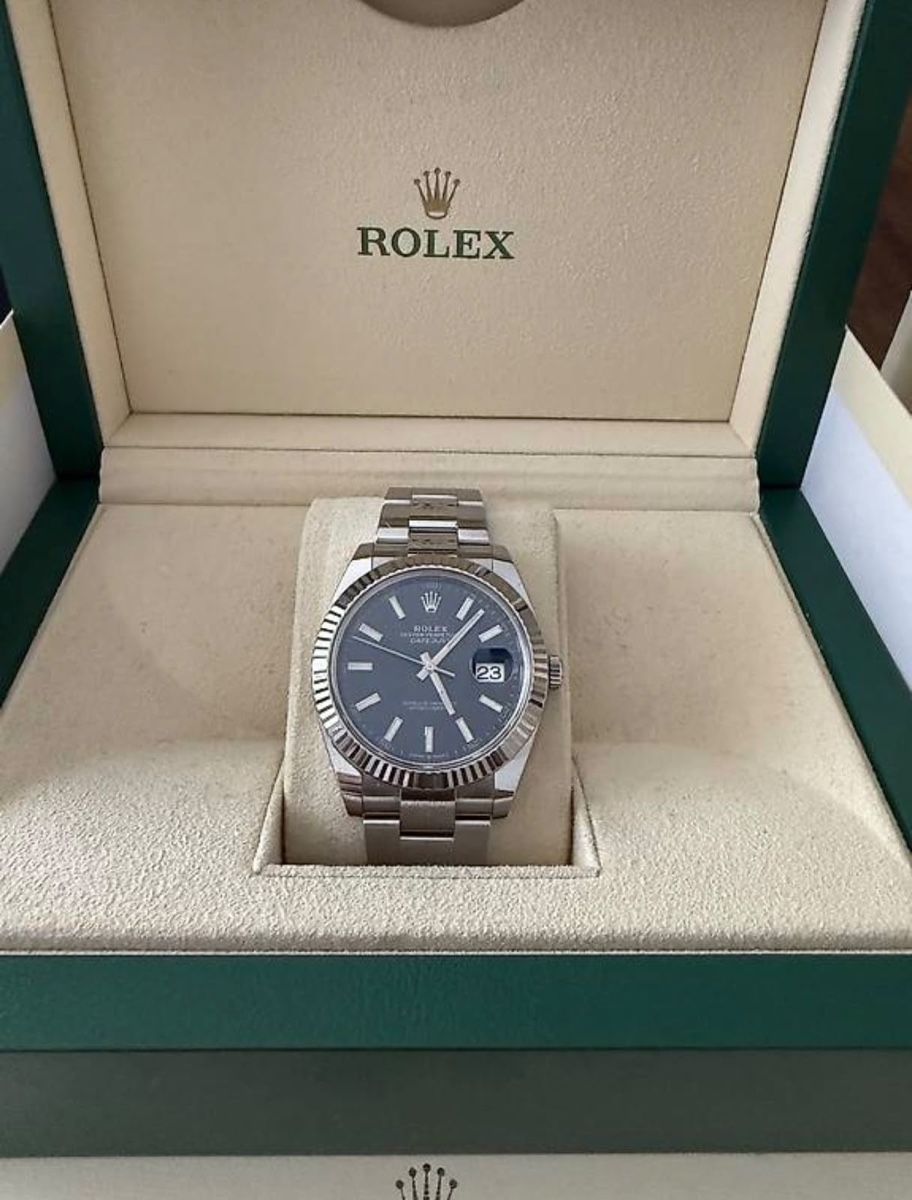 Rolex Orologi: Rolex Datejust 41 Blau Oyster Full Set – Usato da Volketswil venduto da alpine_ch 1