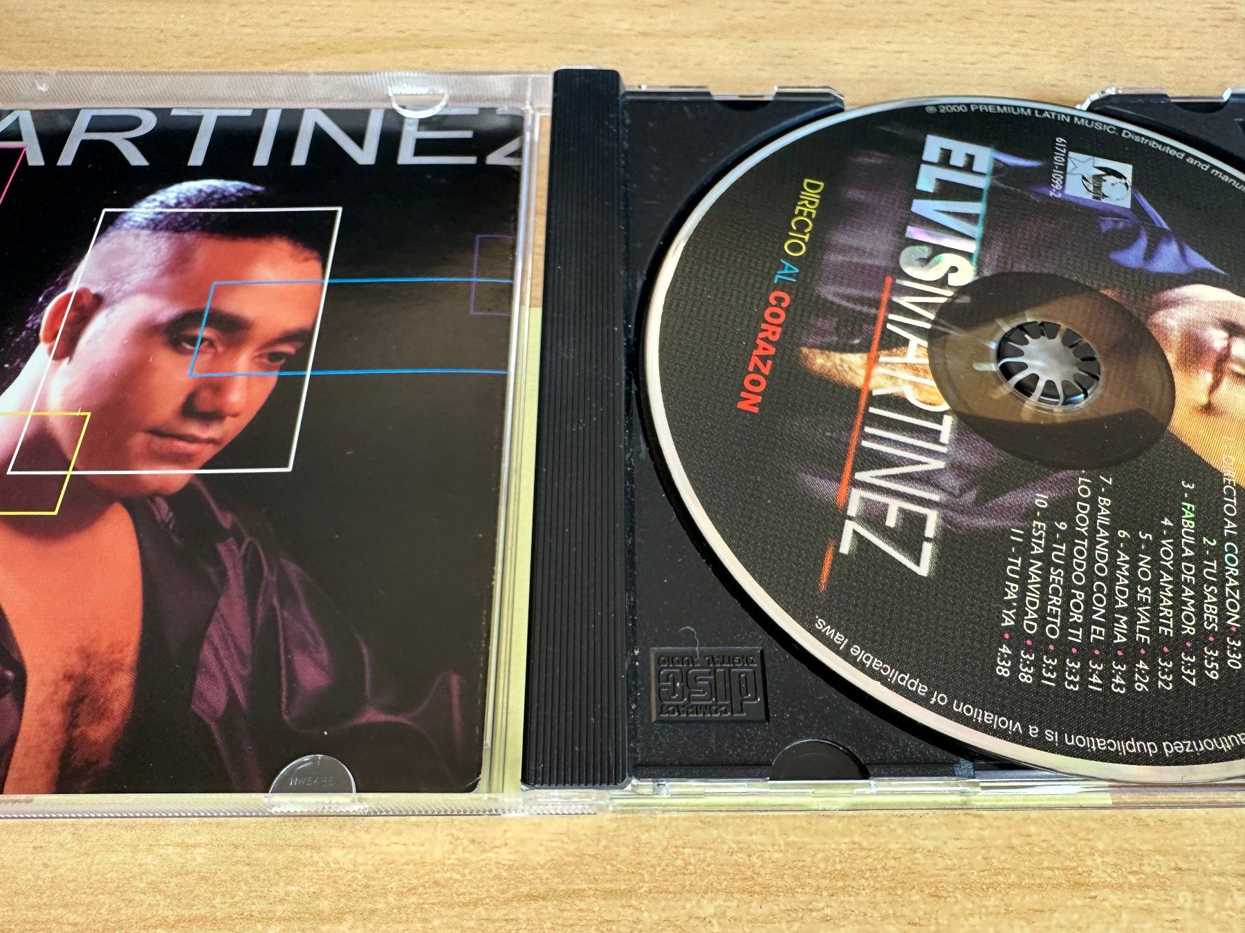 CD: Elvis Martínez - Directo Al Corazon – Usato da Rikon im Tösstal venduto da Alpenmutz 2