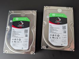 2x Seagate IronWolf 6TB NAS HDD (ST6000VN0033) - Top Zustand