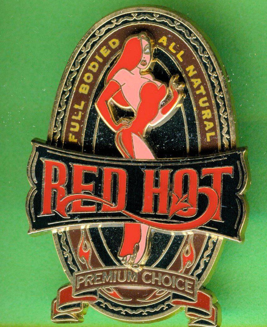 Disney Placchette & Badge: DISNEY  Jessica Rabbit  RED HOT – Usato da Winterthur venduto da Sammleroase