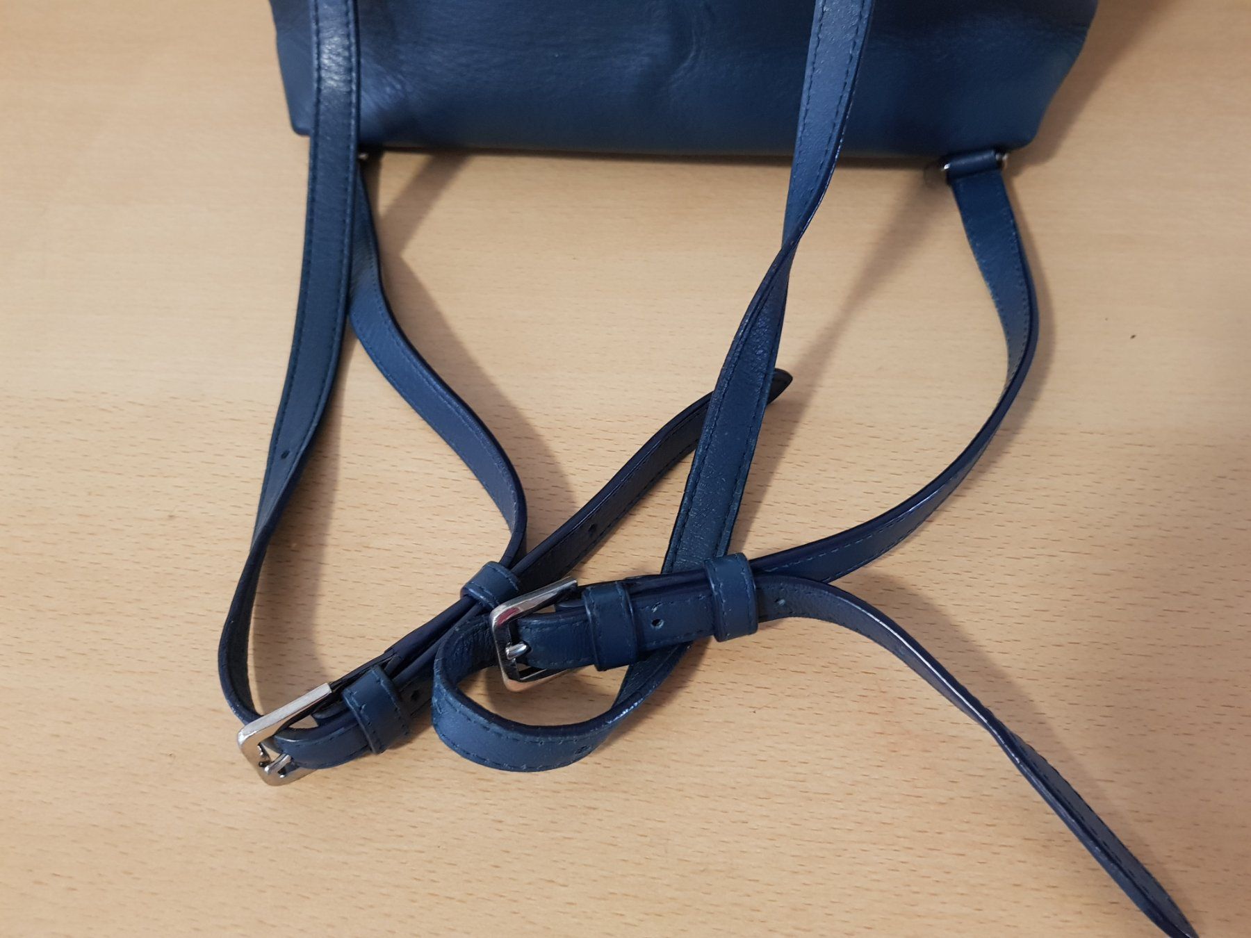 Furla Rucksäcke: Furla Leder Rucksack in Petrol – Gebraucht aus Basel von Birs868 7