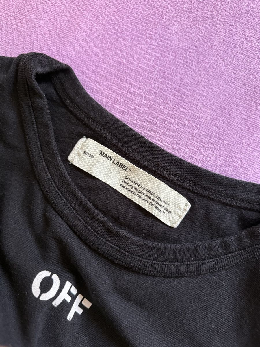 Off-White T-Shirts: OFF- WHITE T-Shirt – Neu (gemäss Beschreibung) aus Untersteckholz von ger_92lp 2