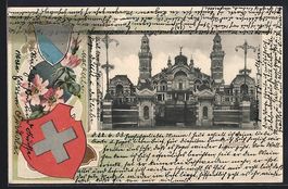 Zürich, Partie an der Tonhalle, schweiz