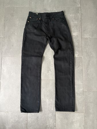 Levi's 501 Jeans schwarz Grösse W33 L34