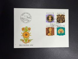 Pro Patria 1992 FDC