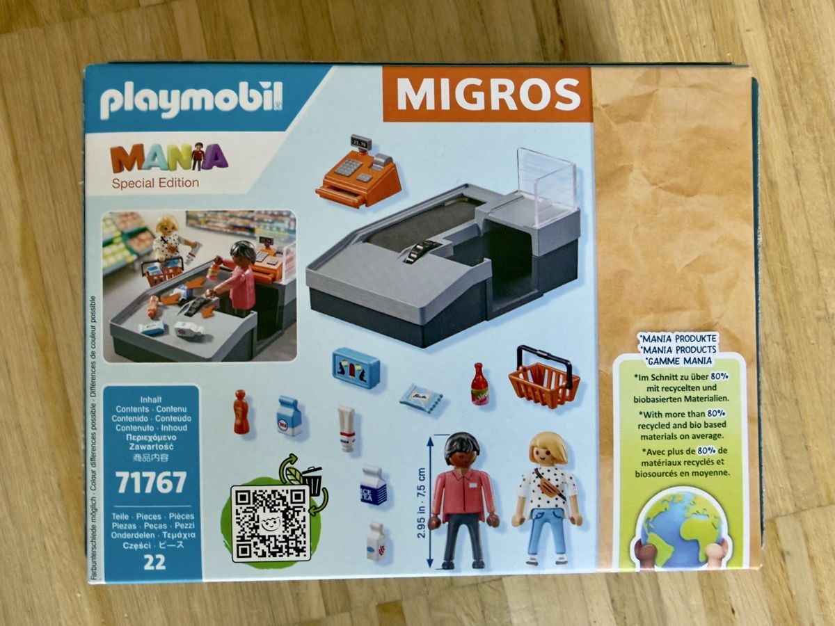 Playmobil Spielzeuge: Playmobil Mania Migros ungeöffnet  – Neu und originalverpackt aus Zürich von murr81 2