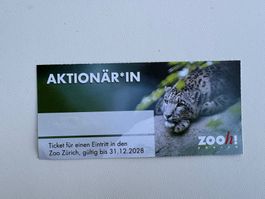 Zoo Zürich Ticket