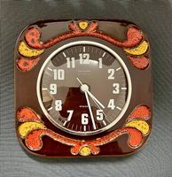 Magnifique Horloge de cuisine vintage Staiger années 1960-70