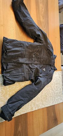 Difi Motorradjacke Schwarz Grösse 40 guter Zustand