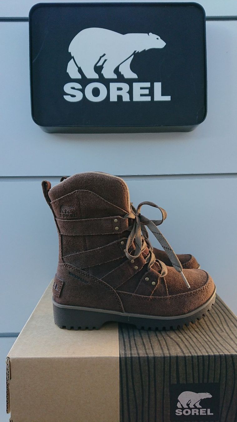 Sorel Scarpe da donna: SOREL MEADOW LACE, TABAC  Gr. 36 / 22 cm – Nuovo e nell'imballaggio originale da Zürich venduto da LIQUIDATOR.CP