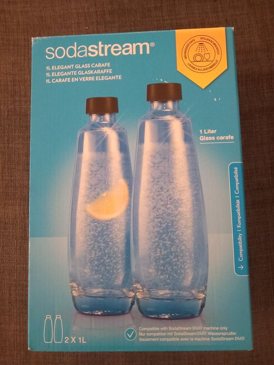 Soda Stream Ersatzflaschen aus Glas Kaufen auf Ricardo