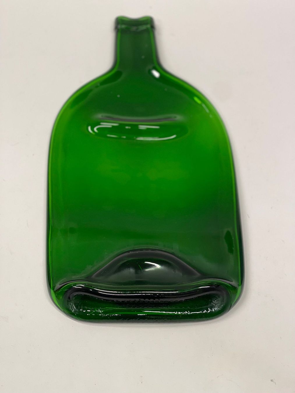Sonstiges Geschirr & Gläser: Dekorative Flasche aus Glas, geschmolzen – Gebraucht aus Olten von ELHANDEL 1