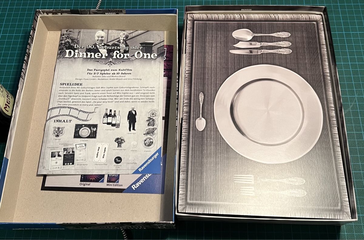 Ravensburger Giochi: Dinner for one Brettspiel  – Usato da Sevelen venduto da Ritiplampi 1