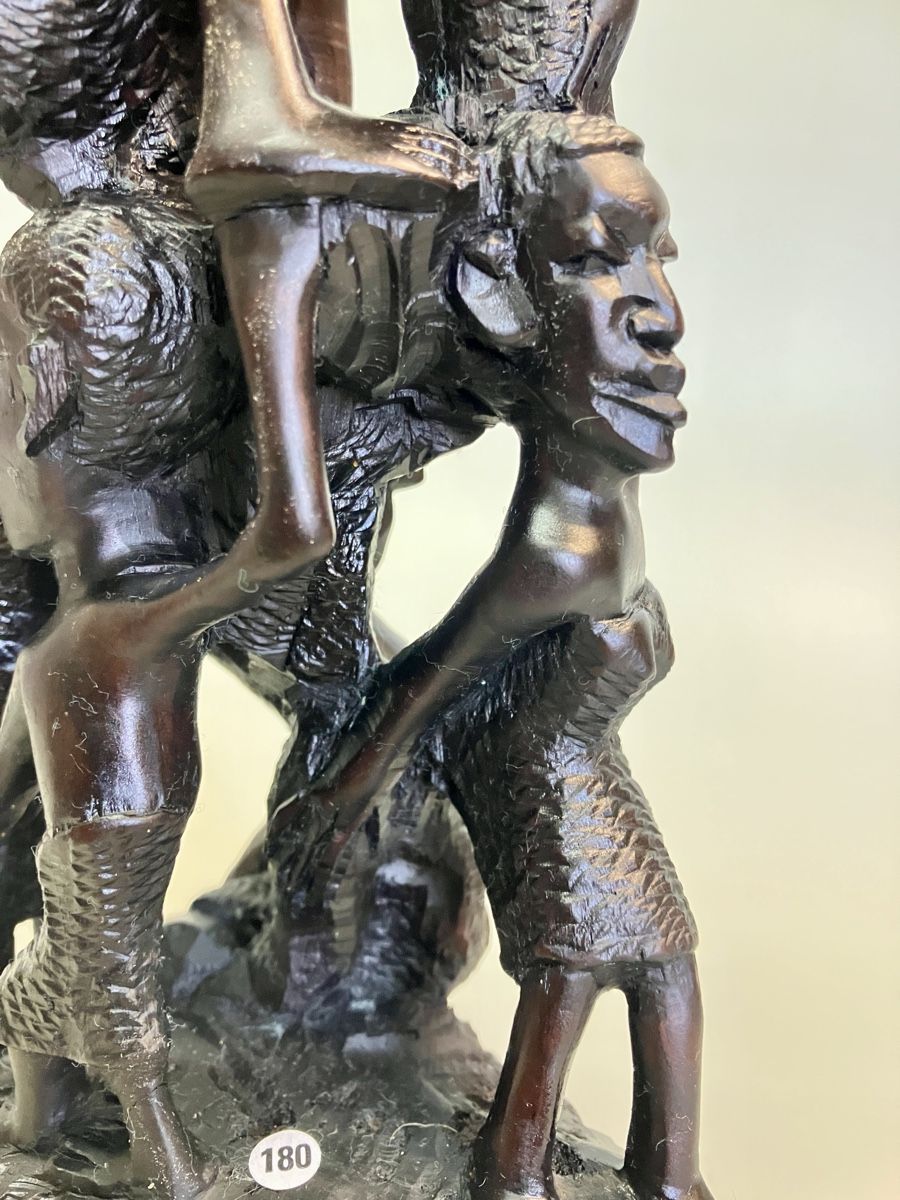 Sculture & Statue: Uiamaa Lebensbaum Figur aus Ebenholz – Usato da Horw venduto da luzernicus 6