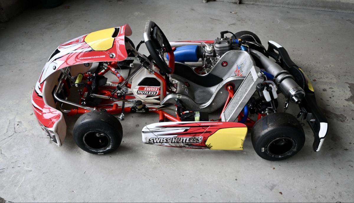 Swiss Hutless Go-Kart: SuperMini Kart farbereit – Usato da Ins venduto da Redam001 1