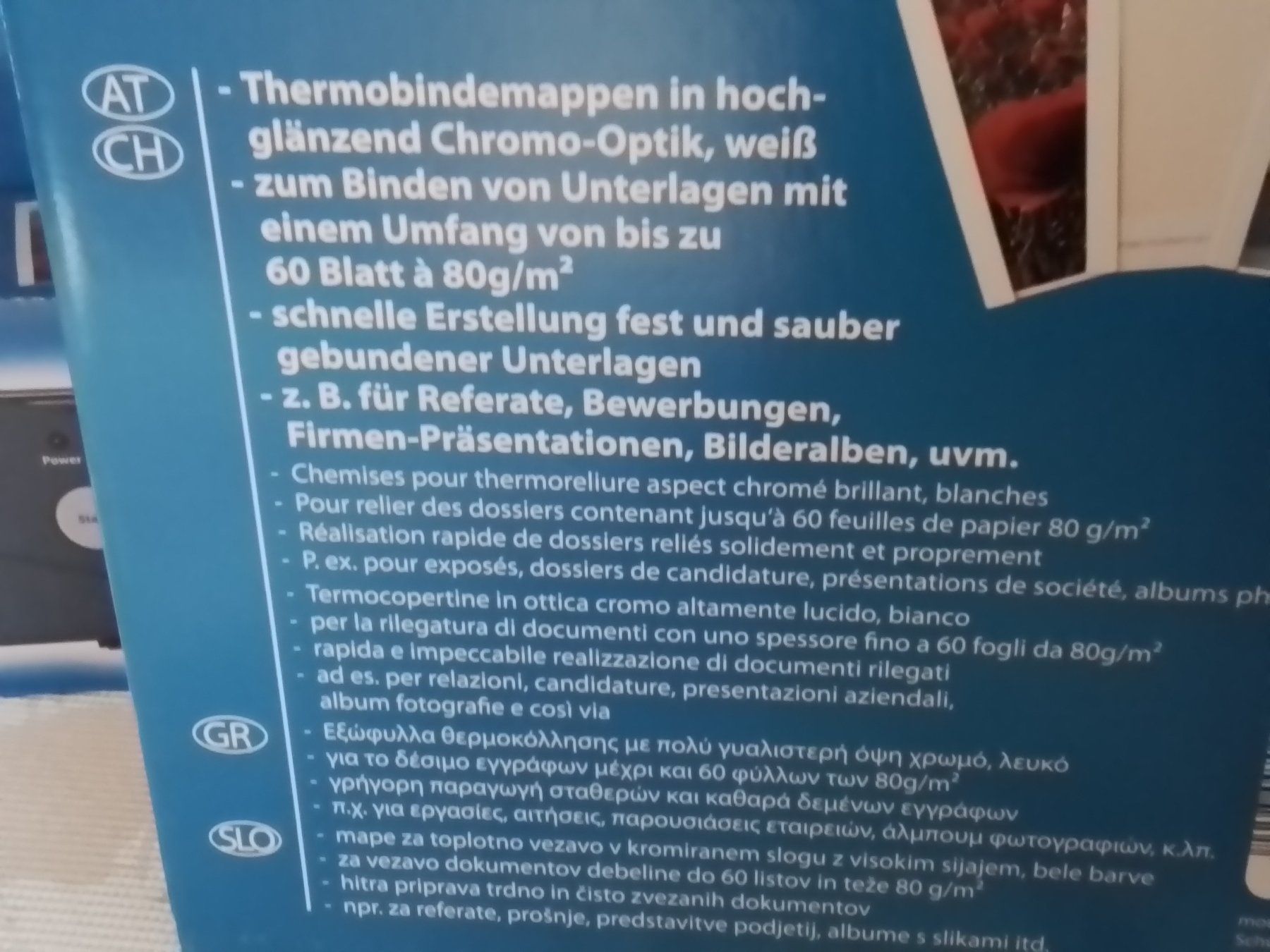 Bindegeräte: Büro Thermobindegerät A4 mit Starterkit & Mappen – Neu und originalverpackt aus Oberurnen von DVDL 4