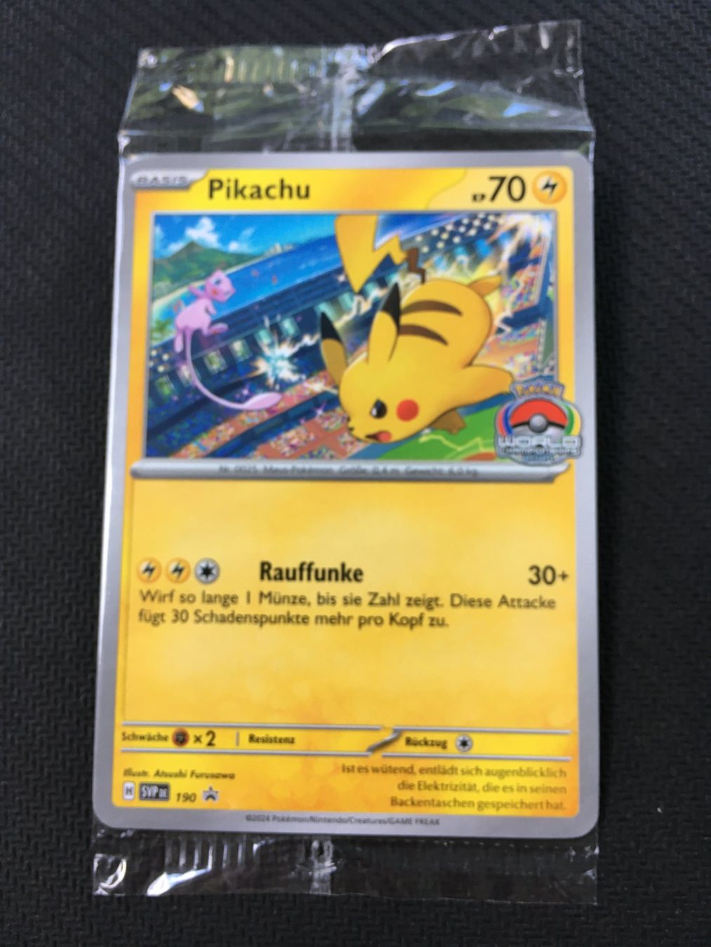 Pokémon Carte collezionabili: Pokémon - SVP 190 - Pikachu - DE – Nuovo (secondo la descrizione) da St.Gallen venduto da Punktchen01