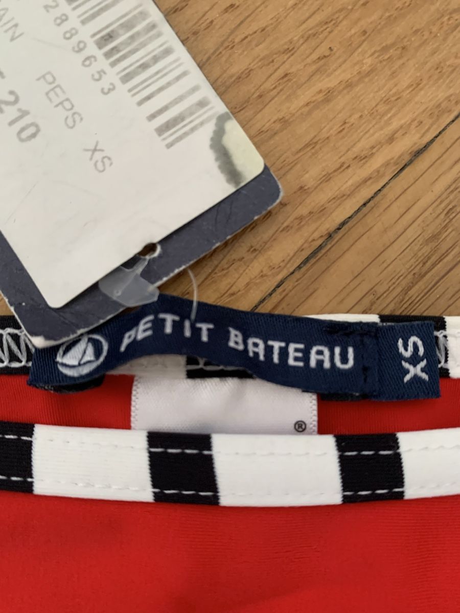 Petit Bateau Costumi da bagno & Bikini: Bas de maillot de bain rouge petit bateau – Nuovo e nell'imballaggio originale da Genève venduto da rez_c6c6 1