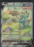 POKÉMON / Golurk V / Evolving Skies / Illustration 🇺🇸