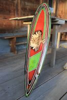"EL BASTARDO" Skateboard Longboard Deck, Unikat Handmade