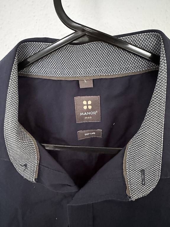 Camicie: Original Hemd Manor Herren L – Usato da Kaiseraugst venduto da B.P.505 1