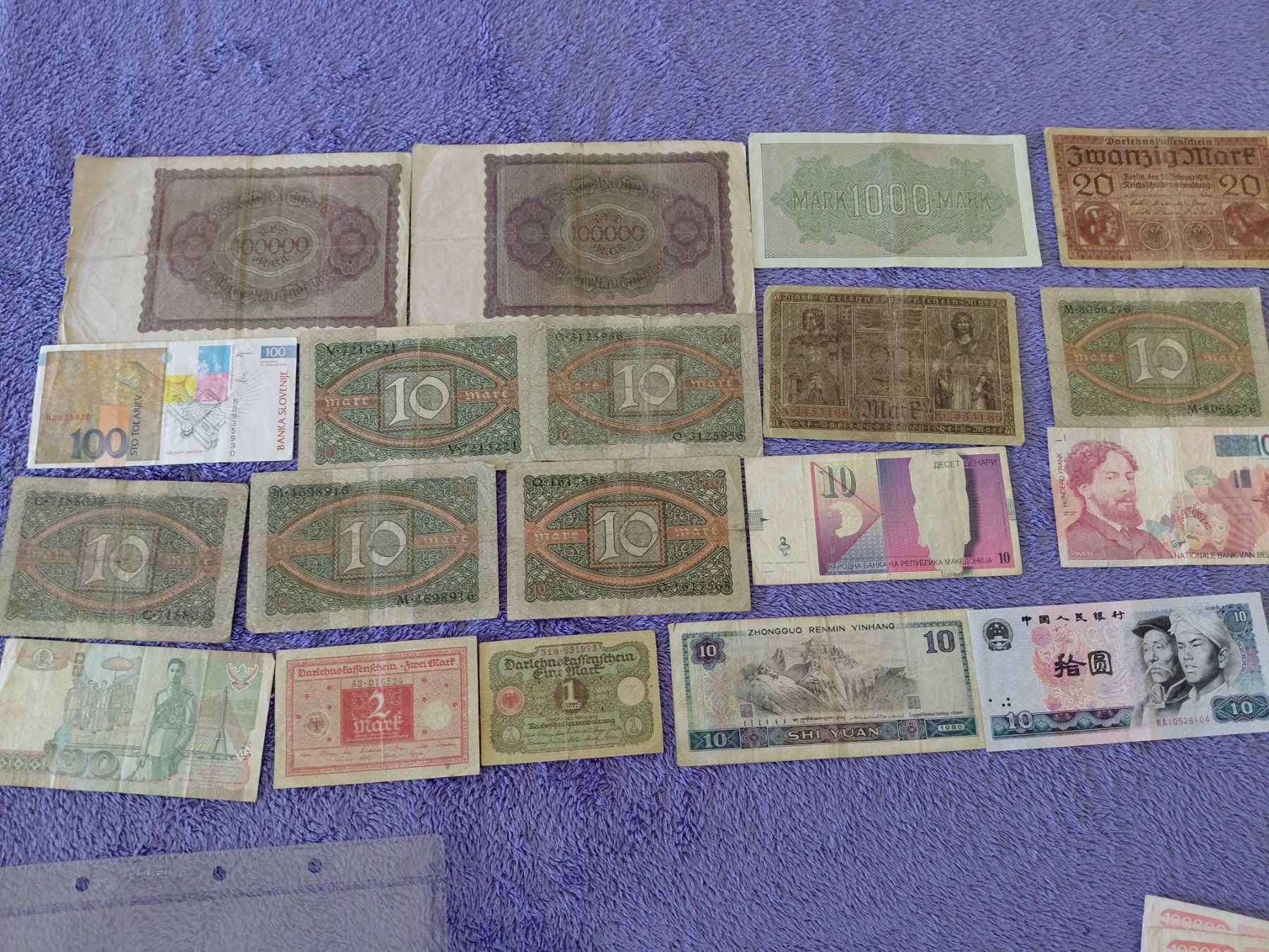 Banconote: Div. Banknoten Welt – Usato da Horw venduto da Onurb008 1