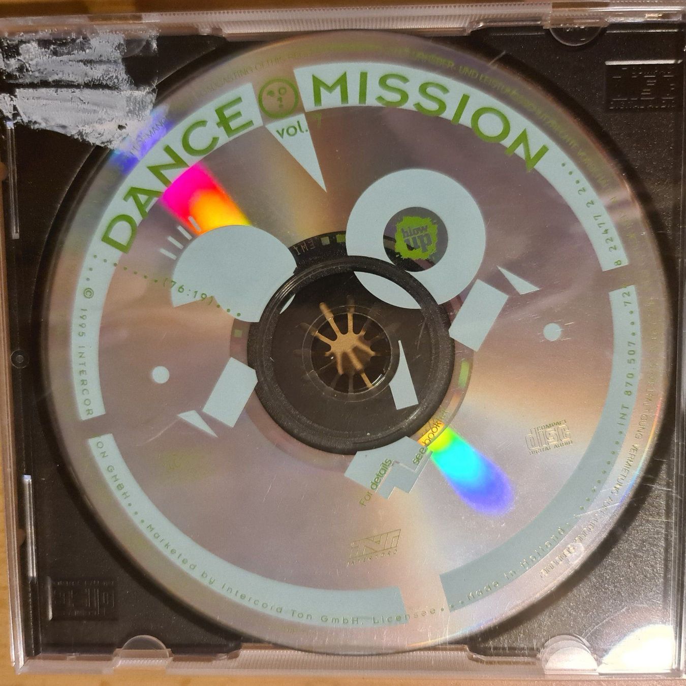 CD: Dance mission vol.7 CD – Usato da Dintikon venduto da Vexi