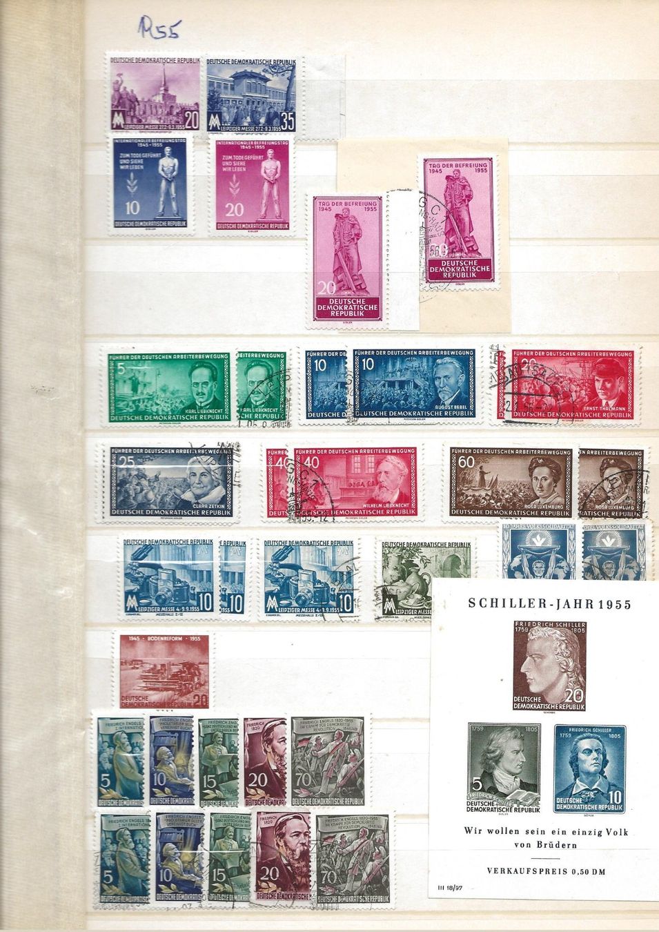 Alle Briefmarken: Kleine feine DDR Sammlung – Gebraucht aus Schlieren von Sternstunde2 3