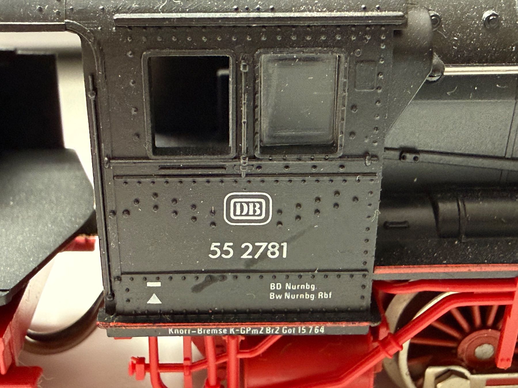 Fleischmann Modellini di ferrovie: FLM DB BR 55 Dampflok / DC HO – Usato da Jonschwil venduto da sutfra12 6