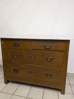 Antike Kommode mit Marmorplatte,zum Ablaugen,für shabby chic