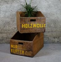 2x Holzkiste "Sichtlagerkisten"